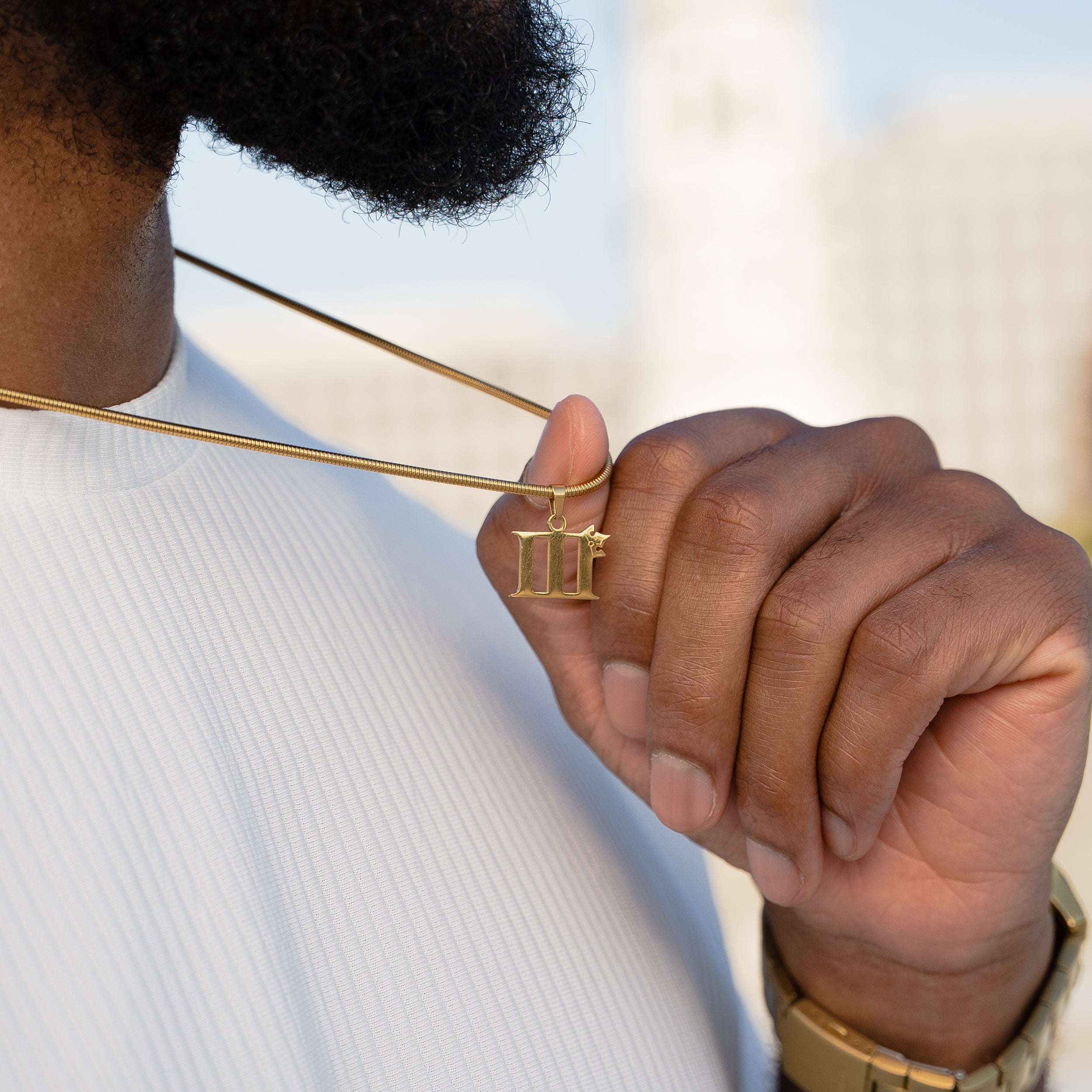 3 KINGS Legacy Gold Necklace - Men's