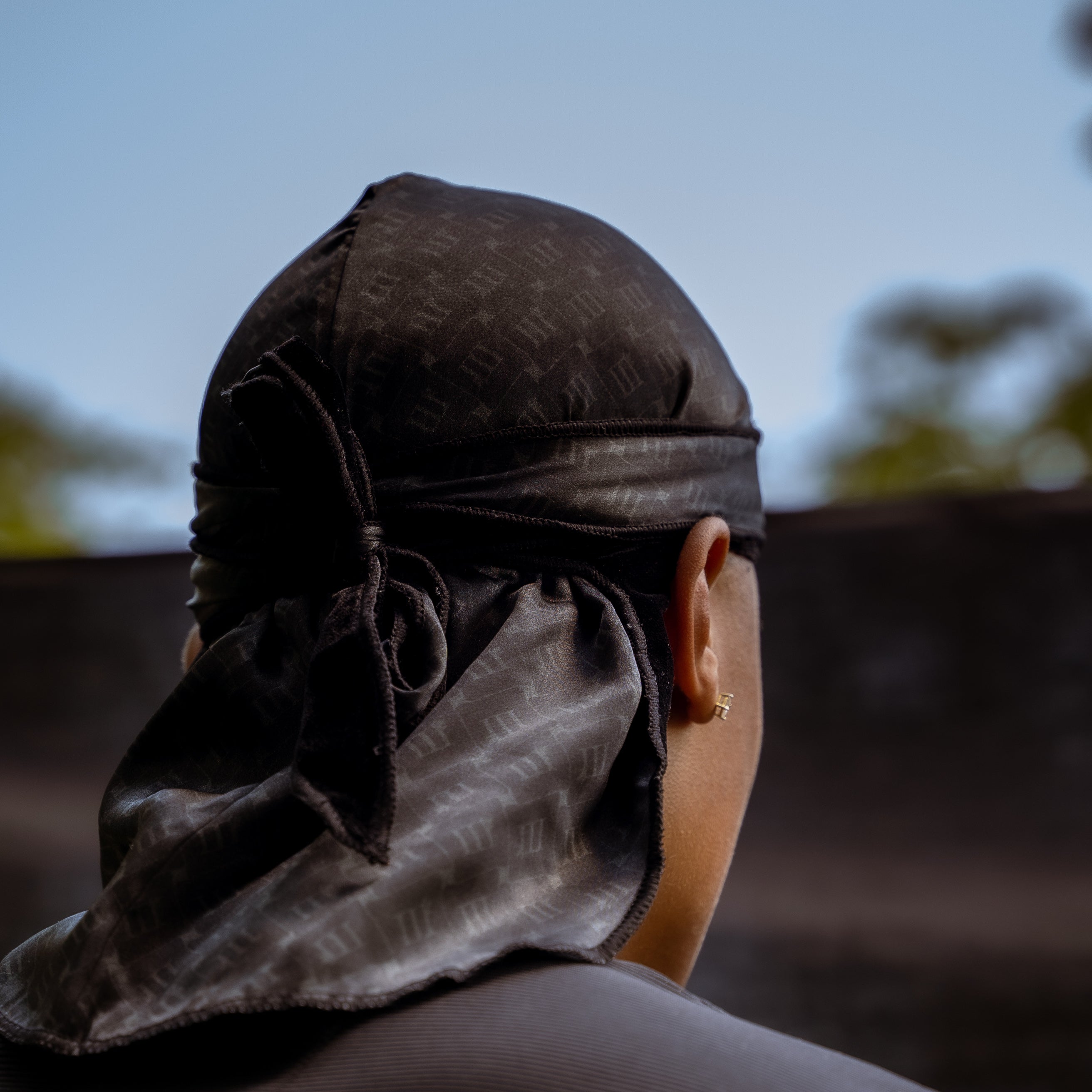3 KINGS Crowne Luxury Durag - Black